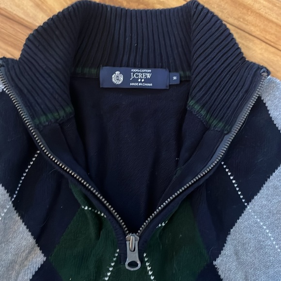 J.Crew Argyle sweater - Picture 2 of 3